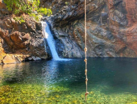 Hiking At Toparlar Waterfall