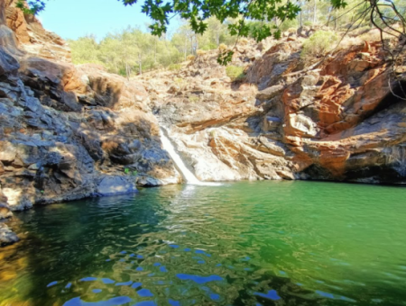 Hiking At Toparlar Waterfall